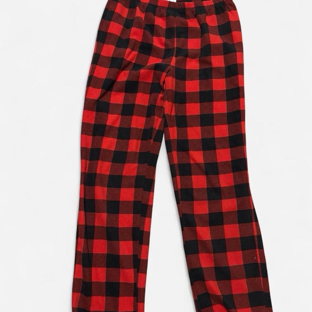 Cozy Red Plaid Pajama Pants